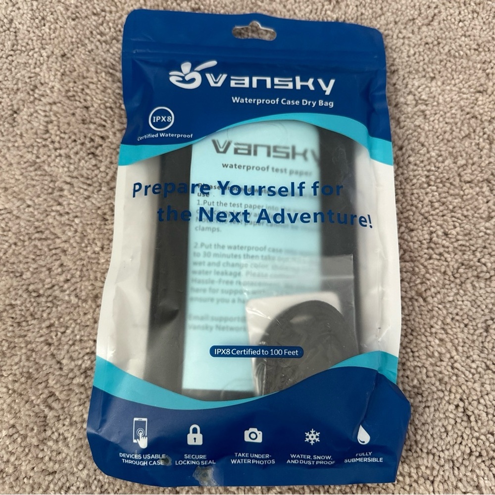 NIP Vansky waterproof case dry‎ bag​